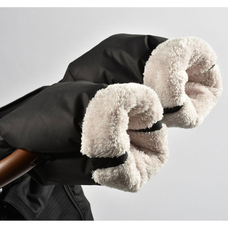 Newpop gants poussette, moufle poussettes avec polaire chaude et