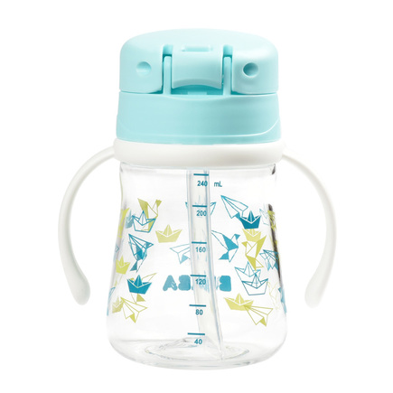 Tasse Paille 240 Ml Light Blue Vente En Ligne De Repas Bebe9