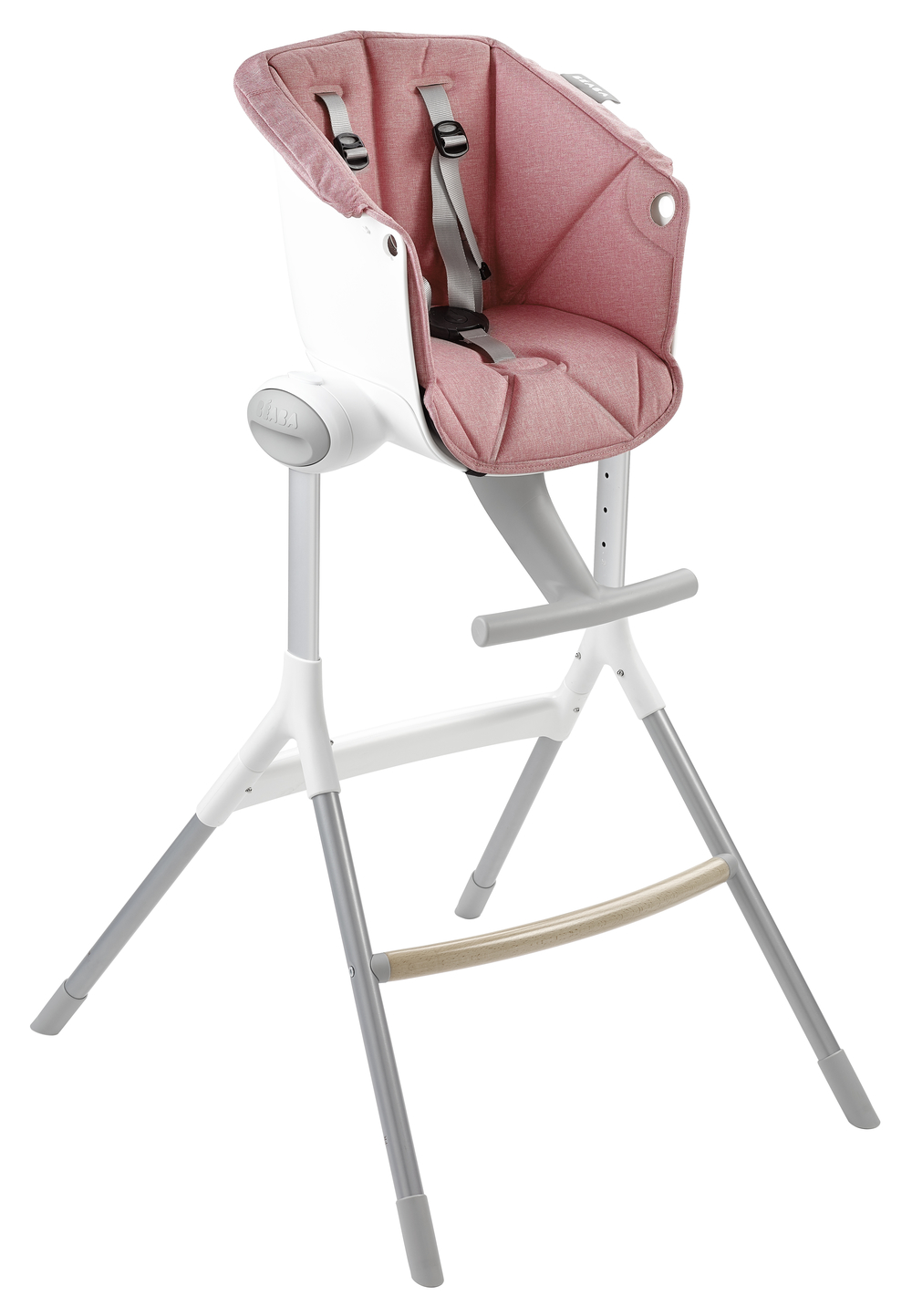 Assise Chaise Haute Up Down Rose Vente En Ligne De Repas Bebe9