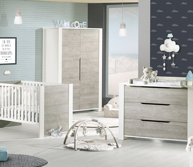 Chambre Lit 140x70 Commode Armoire Loft Bois Vente En Ligne De Chambre Bebe Bebe9