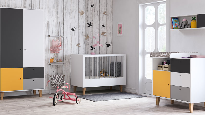 Chambre Concept Lit 70x140 Commode Armoire Safran Vente En Ligne De Chambre Bebe Bebe9