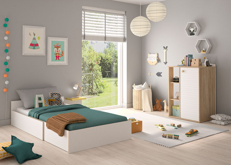 Lit Compact Evolutif 60x1 Intimi Vente En Ligne De Chambre Bebe Bebe9