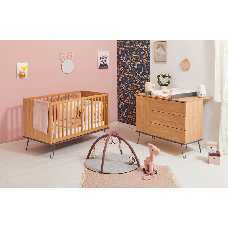 Chambre Duo Lit 70x140 Commode Ambra Vente En Ligne De Chambre Bebe Bebe9