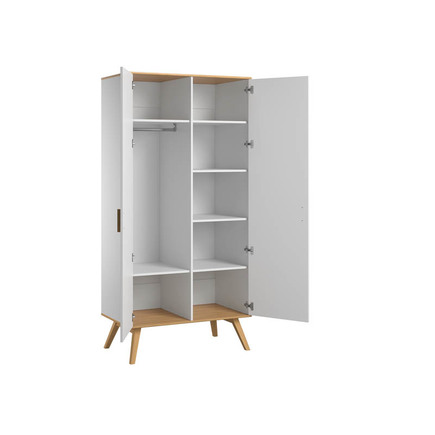 Chambre Trio Vintage Lit 70x140 Commode Armoire Nautis Bois Blanc Vente En Ligne De Chambre Bebe Bebe9