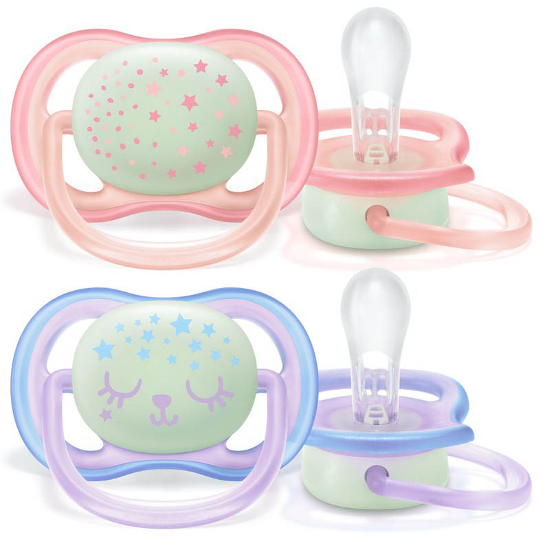 AVENT SUCETTE B/2 ULTRA AIR HAPPY 0-6M