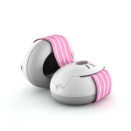 Casque Anti Bruit Bebe - Casque Anti Bruit enfant - 2 Bandeau Fournis et  Sacoche -Adapter de 3 à 36 mois-Réglable et confortable - Améliore le  Sommeil -Fêtes - Voyage - Cadeau