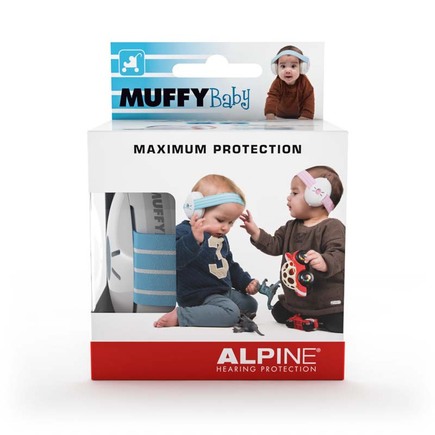 Casque antibruit Alpine Muffy pour enfants bleu