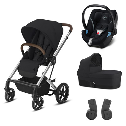 Poussette Trio Balios S Lux Slv Aton 5 Nacelle S Deep Black Vente En Ligne De Poussette Bebe9