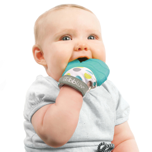Glüv Mitaine de dentition pour bébé Aqua BBLÜV, Vente en ligne de
