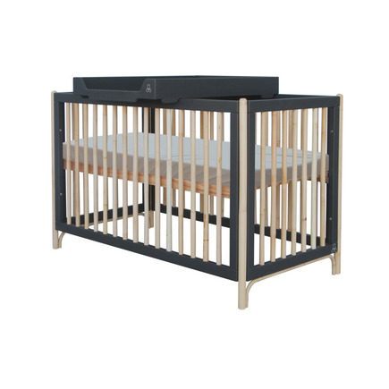 Lit Evolutif 60x1 Cannage Rotin Oceane Ardoise Vente En Ligne De Chambre Bebe Bebe9