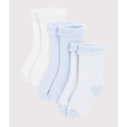 3 Paires De Chaussettes Pointure 15 18 Bleu Blanc Vente En Ligne De Linge De Lit Bebe Bebe9