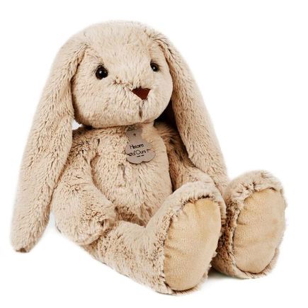 Grande Peluche Lapin Gris Les Copains Calins Vente En Ligne De Eveil Bebe Bebe9