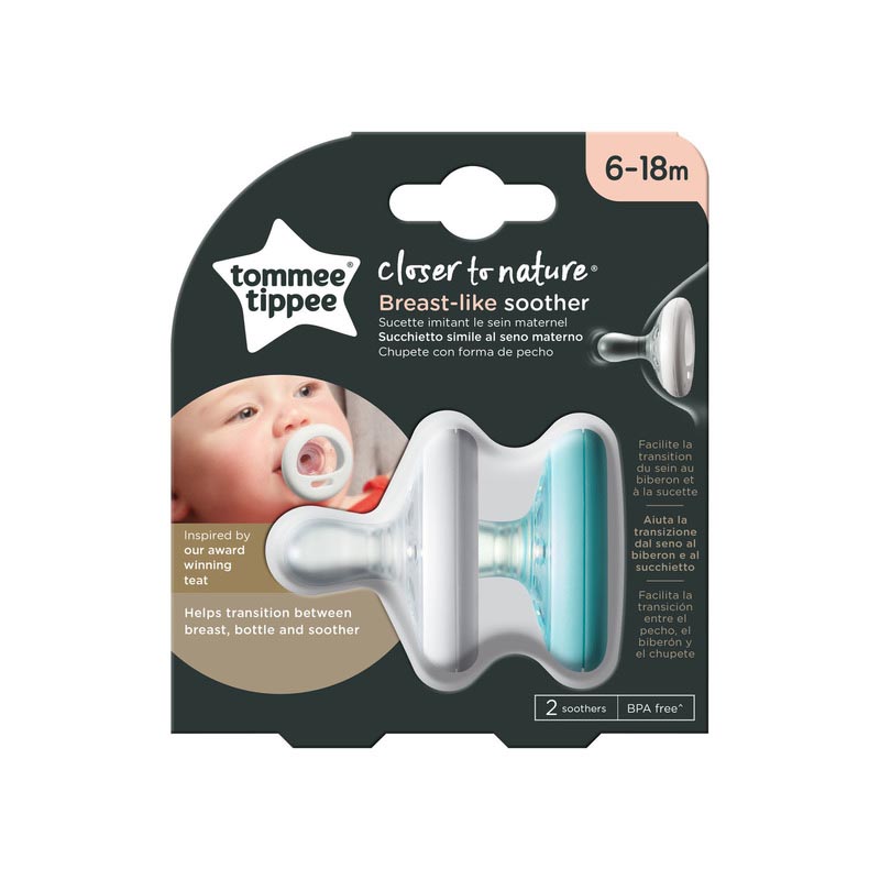 Tommee tippee Forme Mammaire Sucettes 4X Multicolore