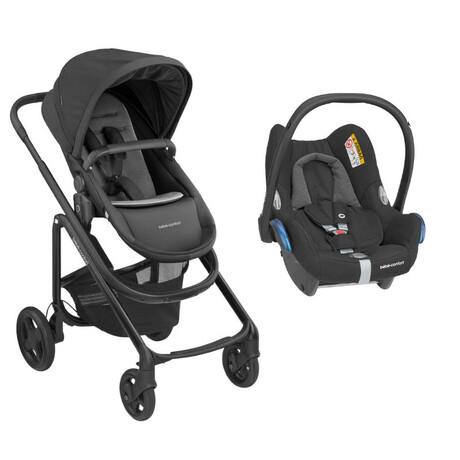 Poussette Duo Lila Cp Cabriofix Essential Black Vente En Ligne De Poussette Bebe9