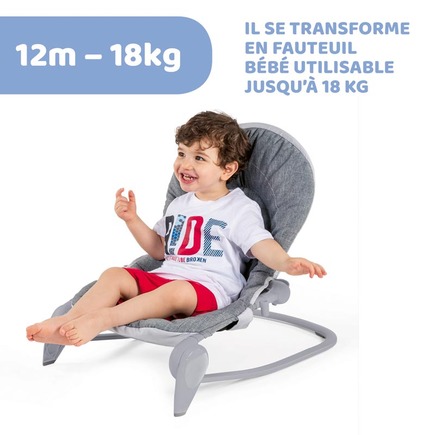 Chicco Relax Hoopla Intérieure Transat pour bébé 1 siège(s) Cyan