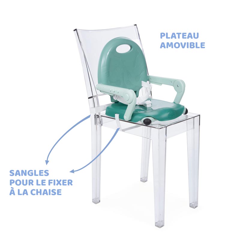 Chicco Rehausseur Pocket Snack Modmint : : Bébé et Puériculture