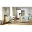 Chambre DUO Lit 140x70 + Commode Bleue SEVENTIES SAUTHON