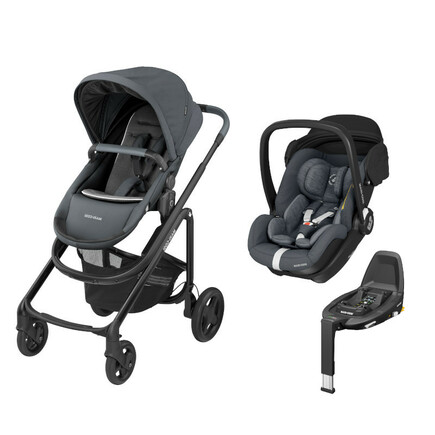 Poussette Duo Lila Cp Marble Base Essential Graphite Vente En Ligne De Poussette Bebe9