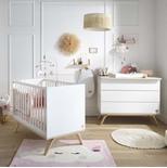 Chambre DUO lit 120x60 commode + plan à langer OFFERT SERENA