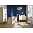 Chambre DUO Lit 140x70 + Commode Bois SEVENTIES + PL OFF SAUTHON - 2