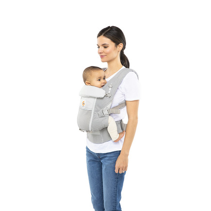 Porte bébé Adapt SoftFlex Mesh Gris Perle  ERGOBABY - 4