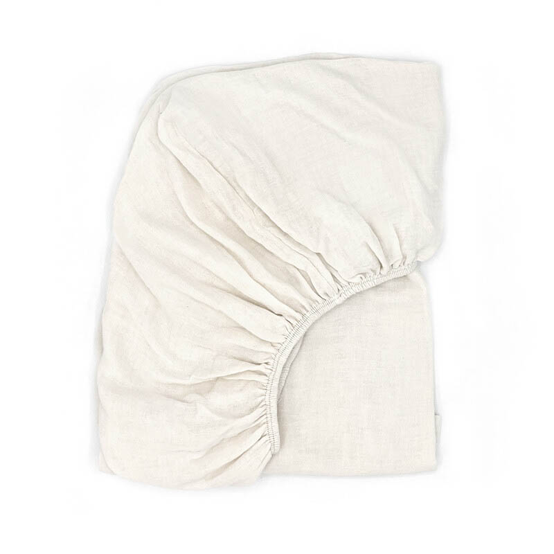 Drap housse pour couffin Ivory - Babyshower