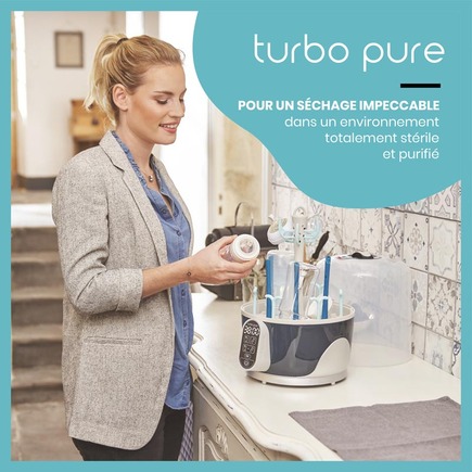 Stérilisateur & sèche-biberon Turbo Pure de Babymoov