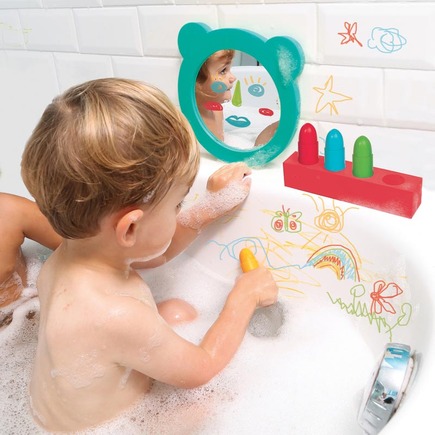 Acheter jouet bébé salle de bain  filet de rangement baignoire et jouets