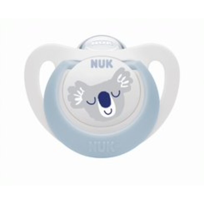 2 Sucettes STARLIGHT 0-6m Fille NUK, Vente en ligne de Sucette