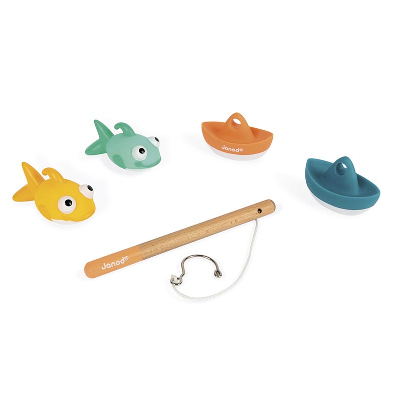 Jouets de bain pour bébé Jeu de pêche pour 1 2 3 4 ans Filles Garçons  Natation Pataugeoire Jouets avec jouet Canne à pêche pour enfants