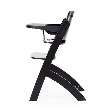Chaise haute évolutive et réglable gris noir chaise bébé - Ciel & terre