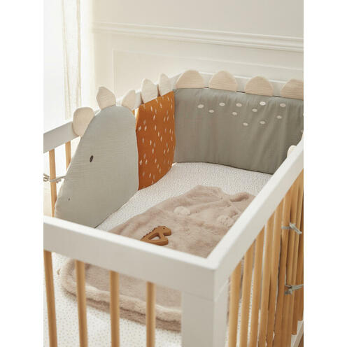 Protège barreaux pour lits et parcs bébé, beige