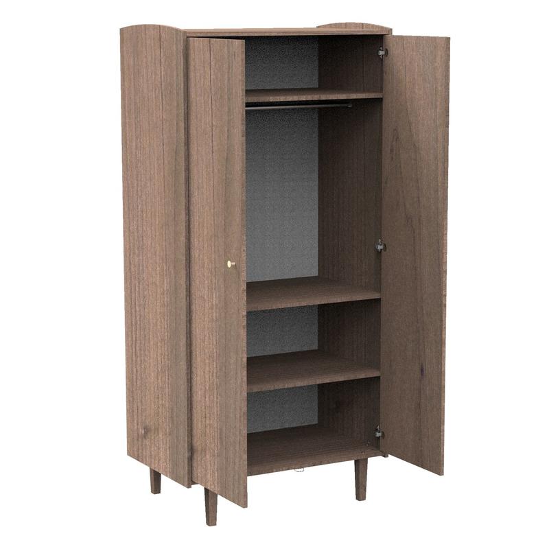 ARMOIRE 2 PORTES CARLA - Sauthon