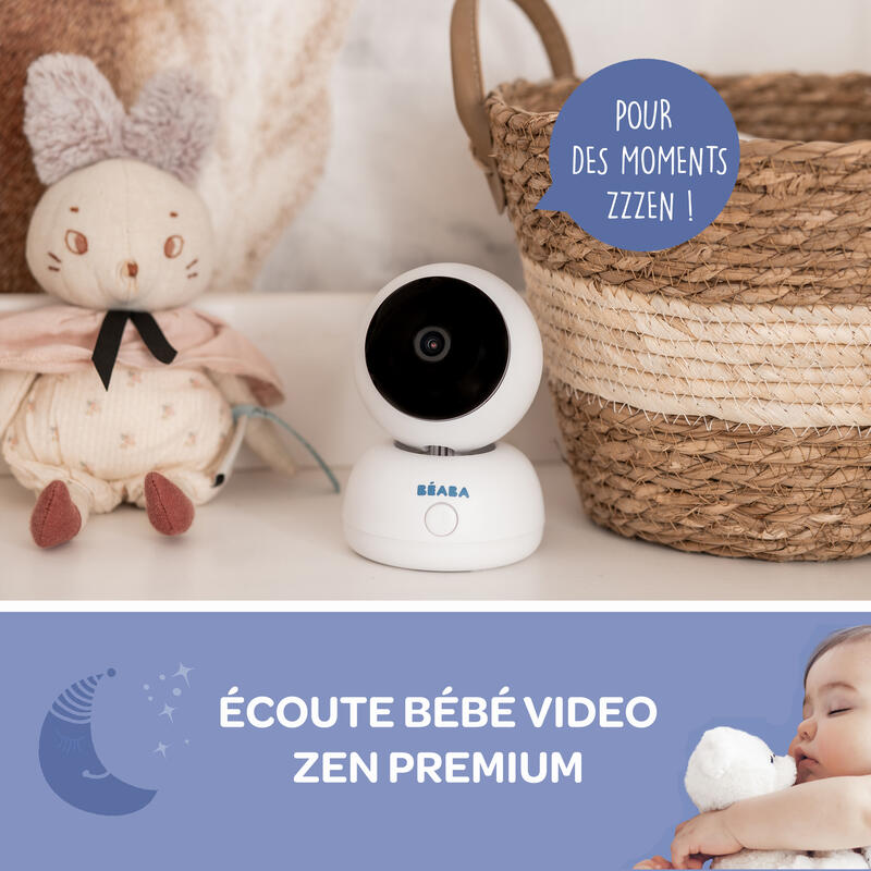 Ecoute bébé et vidéo Ecoute bébé vidéo Zen Connect - Connect Grey B