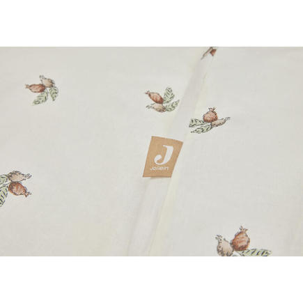 Jollein Housse de Couette et Taie Wild Flowers - 100 x 140 cm - Linge de  lit Jollein sur L'Armoire de Bébé