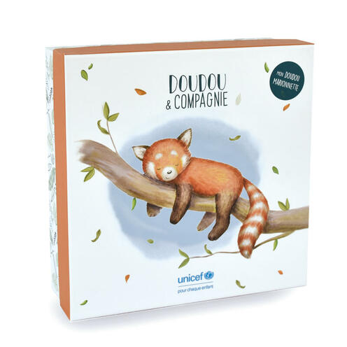 Doudou et compagnie - Unicef - panda chaussons