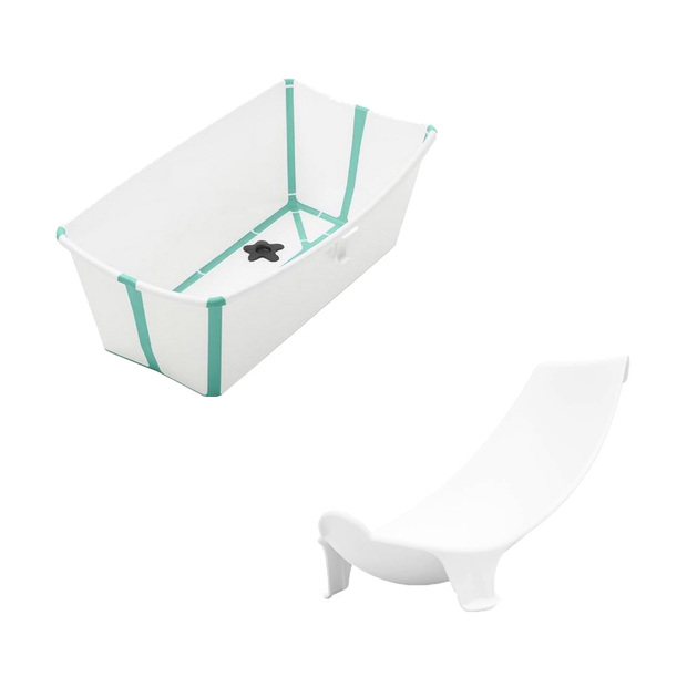 Baignoire FLEXI BATH Aqua & Blanc + Transat OFFERT STOKKE