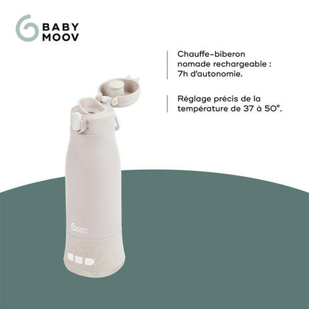 Chauffe-biberon Rechargeable chauffe-lait Portable pour chauffe