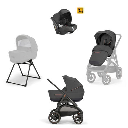 Poussette TRIO System Quattro Aptica XT Darwin Magnet Grey INGLESINA - 6