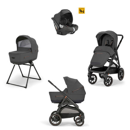 Poussette TRIO System Quattro Aptica XT Darwin Magnet Grey INGLESINA