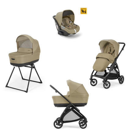 Poussette TRIO System Quattro Electa Darwin Dumbo Caramel INGLESINA