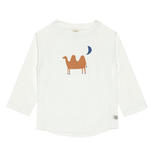 T-shirt manches longues chameau 7-12 mois - Nature