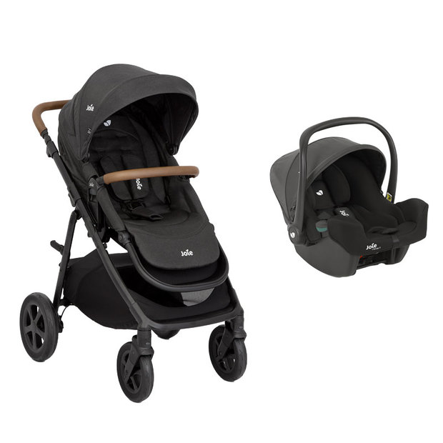 Poussette duo Alore + siège-auto I-Snug 2 Shale JOIE