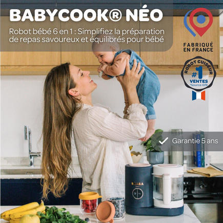 Babycook Néo Robot Cuiseur Bébé 6 en 1 Bleu Nuit BEABA - 2