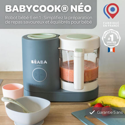 Babycook Néo Robot Cuiseur Bébé 6 en 1 Gris Minéral BEABA - 4