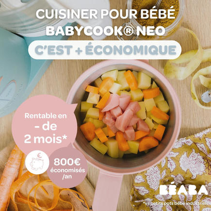 Babycook Néo Robot Cuiseur Bébé 6 en 1 Eucalyptus BEABA - 8