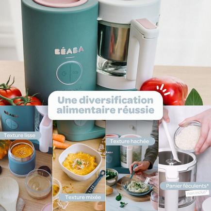 Babycook Néo Robot Cuiseur Bébé 6 en 1 Eucalyptus BEABA - 4