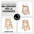 Chaise haute Alpha+ - Bois HAUCK - 13