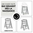 Chaise haute Alpha+ - Gris HAUCK - 10