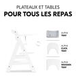 Chaise haute Alpha+ - Blanc HAUCK - 18